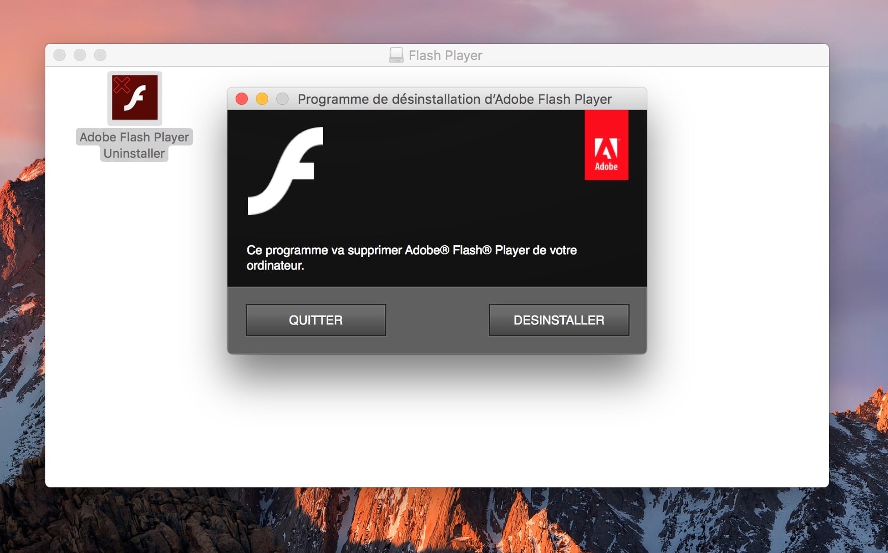 adobe flash player install mac os x